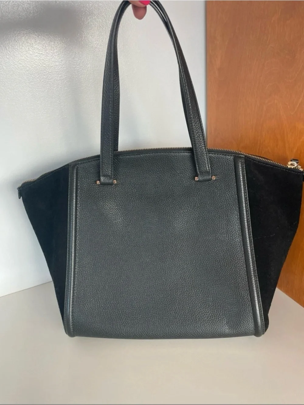 Kate Spade Lewis Drive Alanie tote bag with Suede Two-Tone Tote